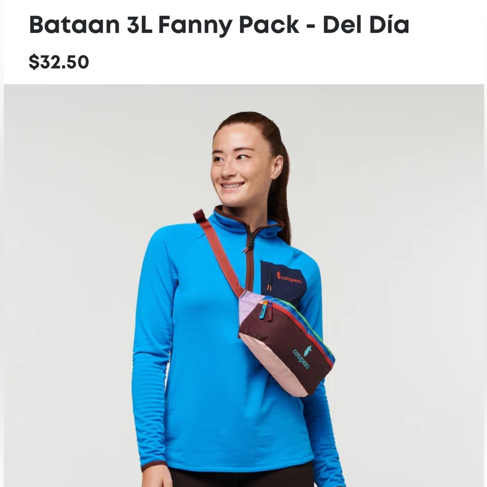 Cotopaxi Multicolor Fanny Pack